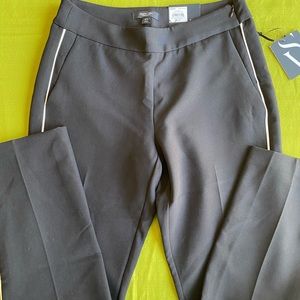 Simply Vera Side Stripe Trouser- Dull/ Black Pants